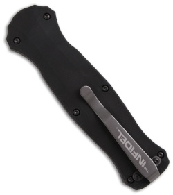 Benchmade Infidel Knife OTF Double Action Automatic (3.95" Black Plain) 3300BK