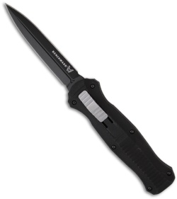 Benchmade Infidel Knife OTF Double Action Automatic (3.95" Black Plain) 3300BK