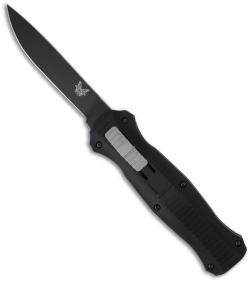 Benchmade Infidel Knife Double Action OTF Automatic (3.95" Black Plain) 3310BK