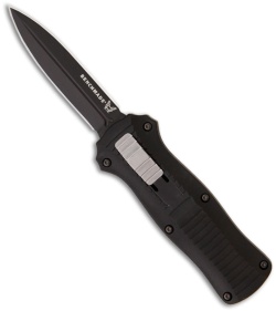 Benchmade Mini Infidel OTF Knife Auto (3.10" Black Plain) 3350BK *Discounted*