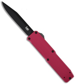 H&K Benchmade Tumult Pink OTF Automatic Knife (Black PLN) 14800BKPNK