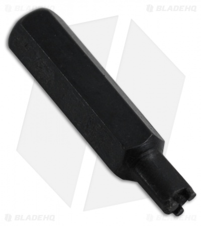 Microtech Domed Tri-Wing Wrench Tool Bit (Combat Troodon / LUDT)
