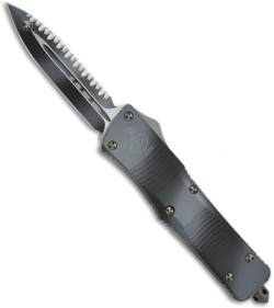 Microtech Urban Camo Combat Troodon OTF Automatic Knife (3.8" Full Serr) 142-3UC