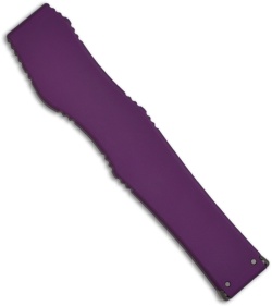Microtech Purple Halo 5 V OTF Automatic Tanto Knife (4.6" Bead Serr) 150-8PR