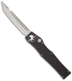 Microtech Halo 5 V OTF Tanto Automatic Knife (4.6" Bead Blast Serr) 150-8