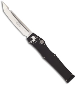 Microtech Halo 5 V OTF Automatic Knife Tanto T/E (4.6" Satin Plain) 150-4