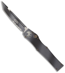 Microtech Urban Camo Halo 5 V OTF Automatic Tanto Knife (4.6" Serr) 150-2UC