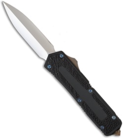 Marfione Custom Microtech Applegate Scarab OTF Knife w/ Ostrich (Polished)