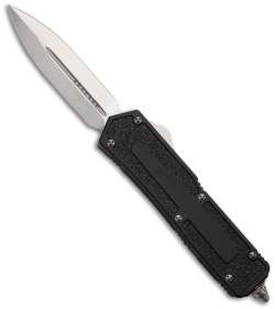 Microtech Scarab D/E OTF Automatic Knife (3.5" Stonewash Plain) 175-10