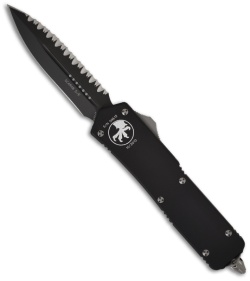 Microtech Scarab Executive OTF D/E Dagger Knife (Black FULL SER) 109-3