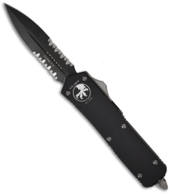 Microtech Scarab Executive OTF D/E Dagger Knife (Black SER) 109-2