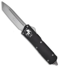 Microtech Scarab Executive OTF Knife Automatic D/A Tanto (3.5" Bead Plain) 108-7