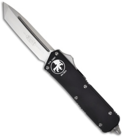 Microtech Scarab Executive OTF Knife Automatic Tanto (3.5" Satin Plain) 108-4