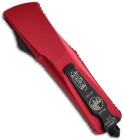 Rare Microtech Red Combat Troodon OTF Automatic Knife (3.8" Plain) 8/2007 #2