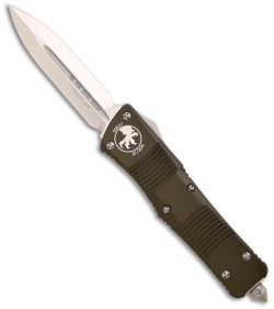 Microtech OD Green Troodon D/E OTF Automatic Knife (3" Satin Plain) 138-4GR