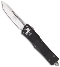 Microtech Troodon Knife Tanto OTF Automatic (3" Satin Plain) 140-4