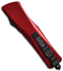 Rare Microtech Red Troodon Wharncliffe OTF Knife (3" Black Plain) 09/2007 #10