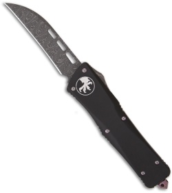 Rare Microtech Troodon Wharncliffe OTF Knife (3" Damascus) 09/2007 #14