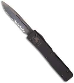 Vintage Microtech Ultratech UT6 S/E OTF Automatic Knife (3.4" Serr) 09/2001