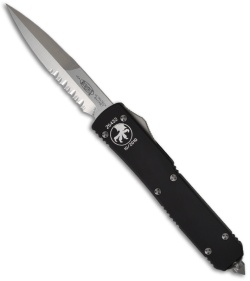 Microtech Ultratech Bayonet Automatic D/A OTF Knife (Stonewash SER) 120-11