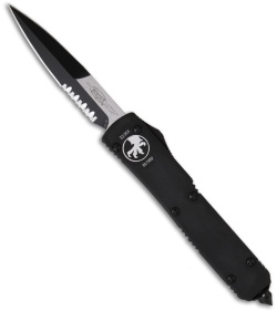 Microtech Tactical Ultratech Bayo Automatic D/A OTF Knife (3.44" Serr) 120-2T