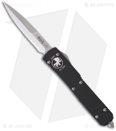 Microtech Ultratech Bayonet Automatic D/A OTF Knife (Stonewash SER) 120-11