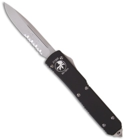 Microtech Ultratech D/A SE OTF Automatic Knife (3.44" Bead Blast Serr) 121-8
