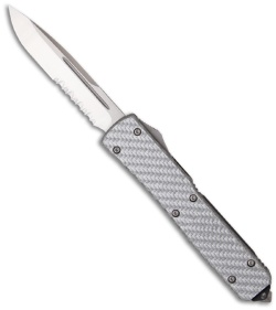 Microtech Ultratech Platinum Carbon Fiber Automatic Knife (Satin Serr) 06/2007
