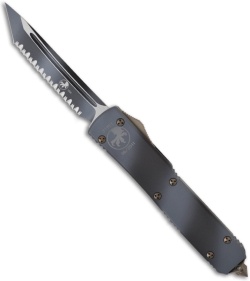Microtech Urban Camo Ultratech T/E OTF Automatic Knife (3.44" Full Serr) 123-3UC
