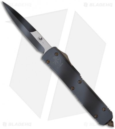 Microtech Urban Camo Ultratech OTF Bayonet Automatic Knife (3.44" Plain) 120-1UC