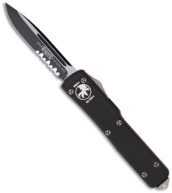 Microtech UTX70 D/A OTF S/E Automatic Knife (Black SER) 148-2