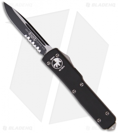 Microtech UTX70 D/A OTF S/E Automatic Knife (Black SER) 148-2