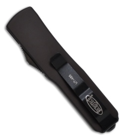 Microtech UTX-85 D/A OTF Tactical Automatic Knife (3.2" Black Plain) 125-1T