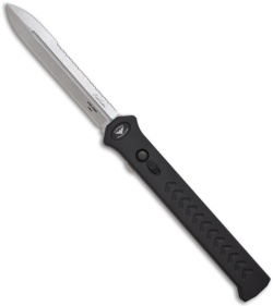 Asheville Steel Paragon Estiletto OTF Automatic Knife (5.5" SW Plain/Serr)