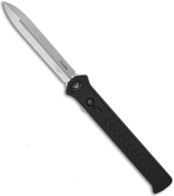 Asheville Steel Paragon Estiletto OTF Automatic Knife (5.5" Stonewash Plain)