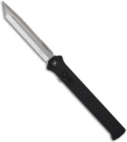 Asheville Steel Paragon Estiletto-Tanto OTF Automatic Knife (5.5" SW Plain/Serr)