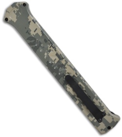 Asheville Steel Paragon Estiletto Digi Camo OTF Automatic Knife (5.5" Plain)