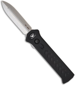 Asheville Steel Paragon Para-X OTF Dagger Knife (3.5" Stonewash Plain)