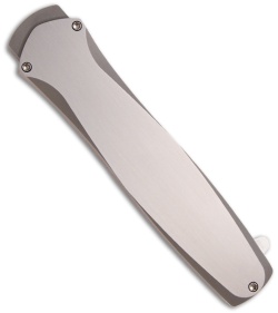 Protech Steel Custom Dark Angel OTF Automatic Knife w/ Pearl (3.7" Satin Plain)