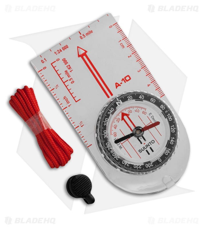 Suunto Recreational Baseplate Compass A10 Blade HQ