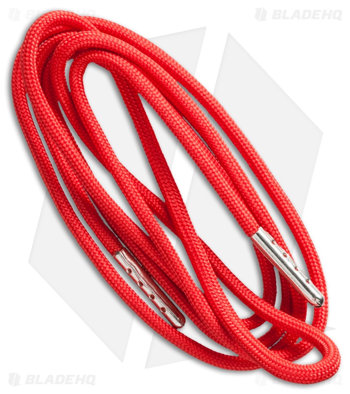 Wasatch Outdoors Survival Fire Starter Paracord Hoodie Cord (Red) Blade HQ