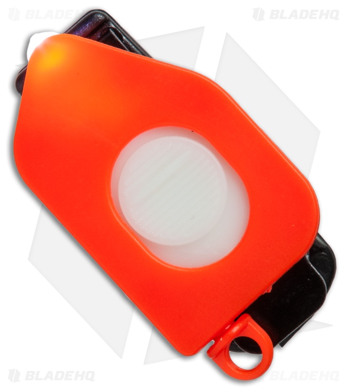 Pocket LED Flashlight Pocket Clip (Orange) Blade HQ