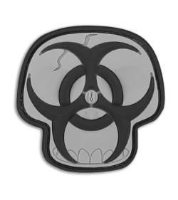Maxpedition 2" x 2" Biohazard Skull PVC Patch (SWAT)