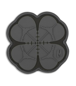 Maxpedition 2" x 2" Lucky Shot Clover Morale PVB Patch (SWAT)