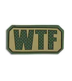 Maxpedition 2" x 1" WTF Morale PVC Patch (Arid)