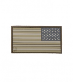 Maxpedition Small 2" x 1" Reverse USA Flag Patch (Arid) US1RA