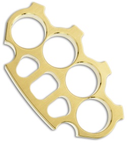 Woody Knuckles Tango Solid Brass (Brushed)