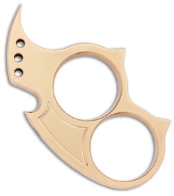 Woody Knuckles Baby-Cuda Brushed Brass Two Finger Knuckles