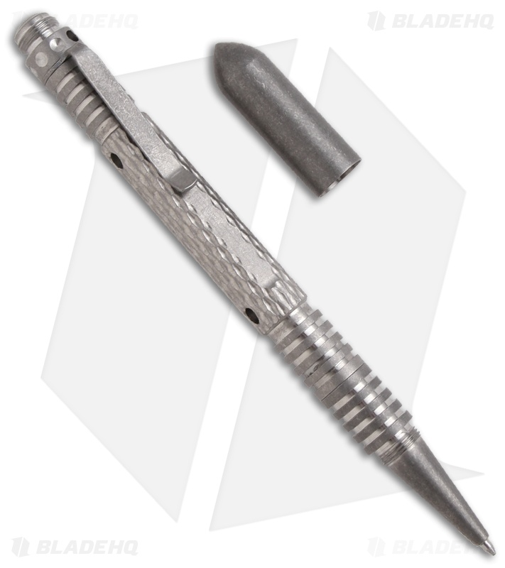 Hinderer Knives Titanium Modular Kubaton Pen Deluxe Set (Bead Blast