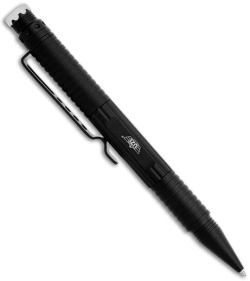 UZI Tactical Defender Pen 3 w/ Crown & Hand Cuff Key (Black) TACPEN-3